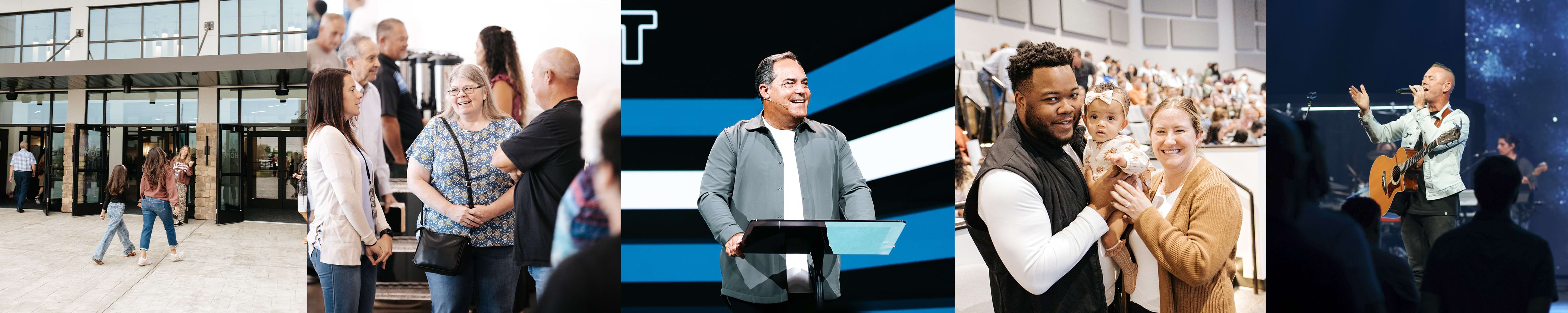 A message being shared at Lakeshore Church