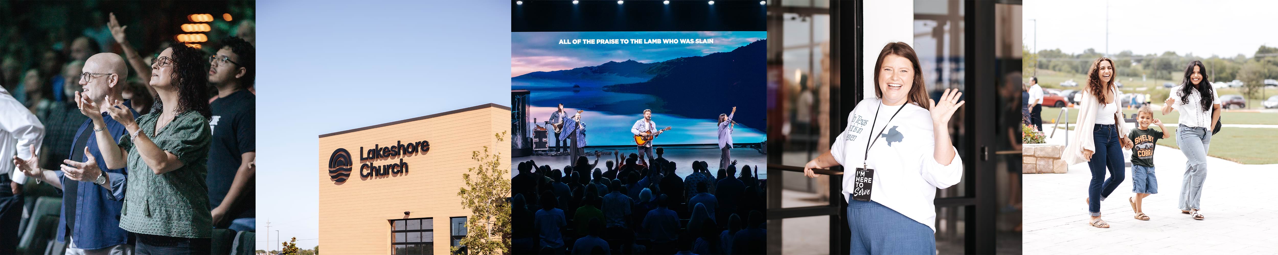 A warm welcome at Lakeshore Church